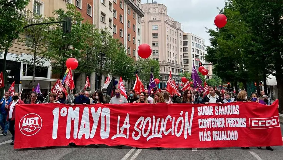Manifestación del 1 de mayo de 2022