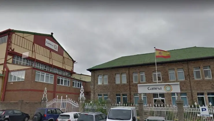 Fábrica de Gamesa en Reinosa