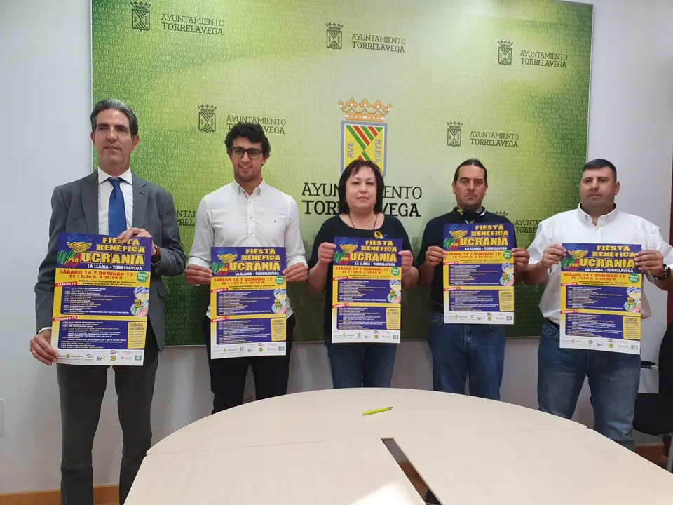 Presentaci&oacute;n de la fiesta solidaria a favor del pueblo ucraniano