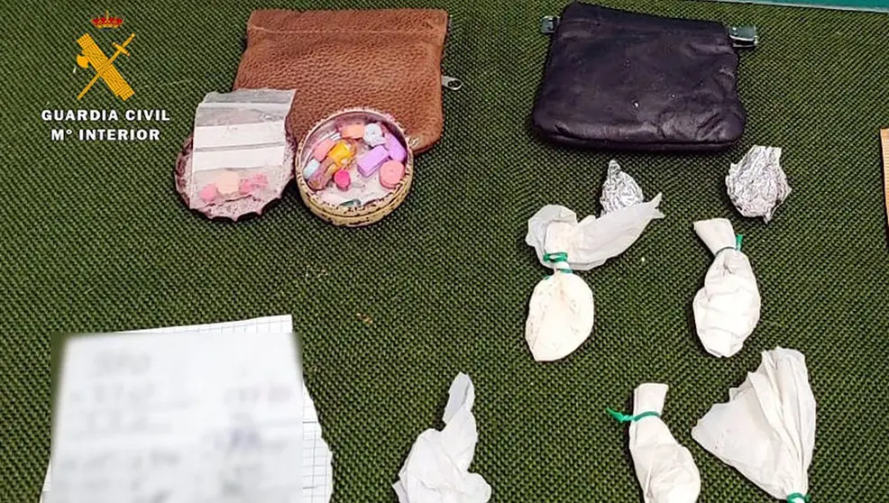 Imagen de la droga sustraída