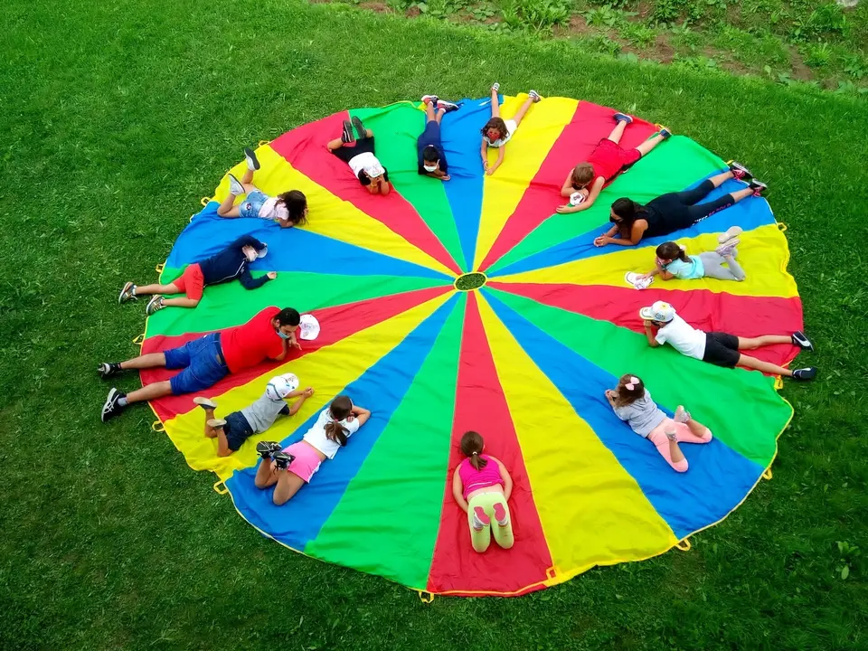 Actividad del campamento de verano de Pi&eacute;lagos