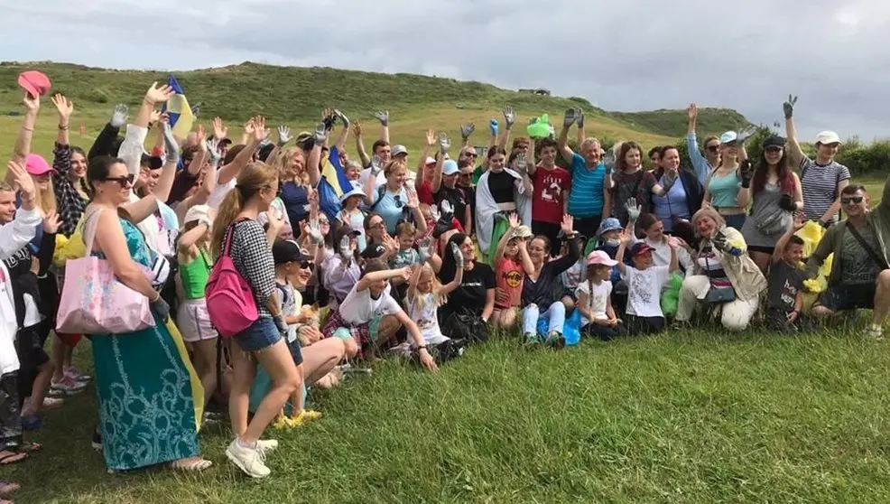 Recogida de basuraleza en Cantabria