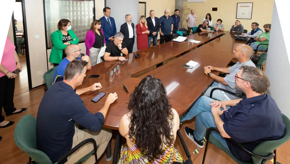 Firma del convenio del metal en Cantabria | Foto- José Cavia