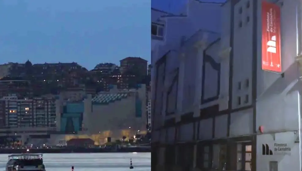 El Palacio de Festivales y La Filmoteca de Cantabria apagan sus luces