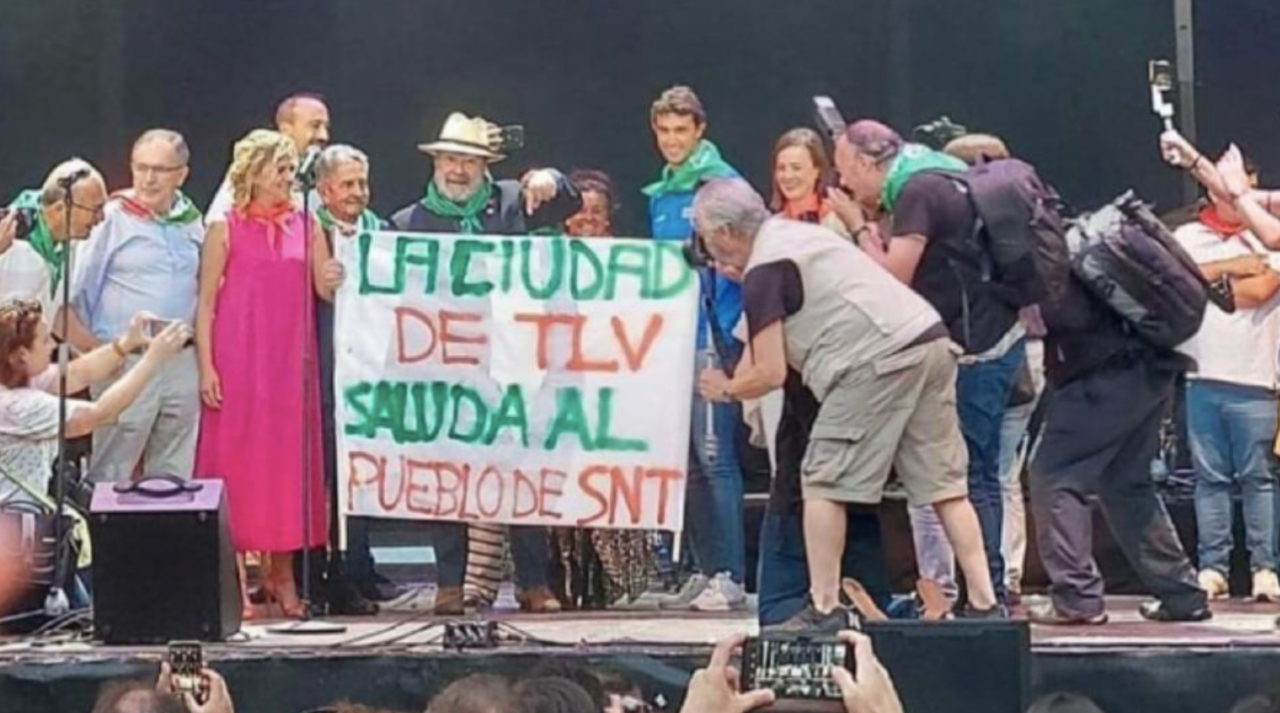 Resines con el mensaje | Foto: redes sociales