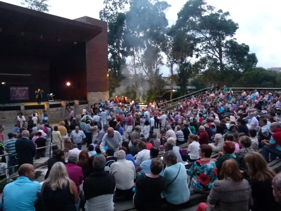 Sardinada popular en El Espada&ntilde;al de Suances