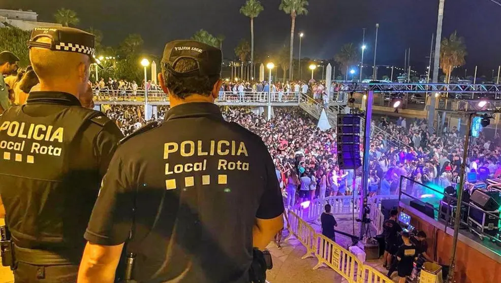 Imagen de la Policía Local de Rota