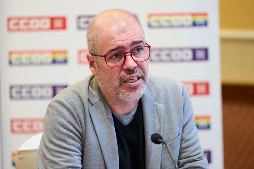 El secretario general de CCOO, Unai Sordo FOTO-