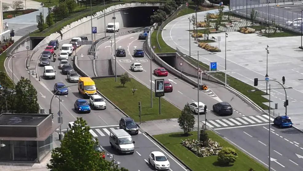 Tráfico en Santander