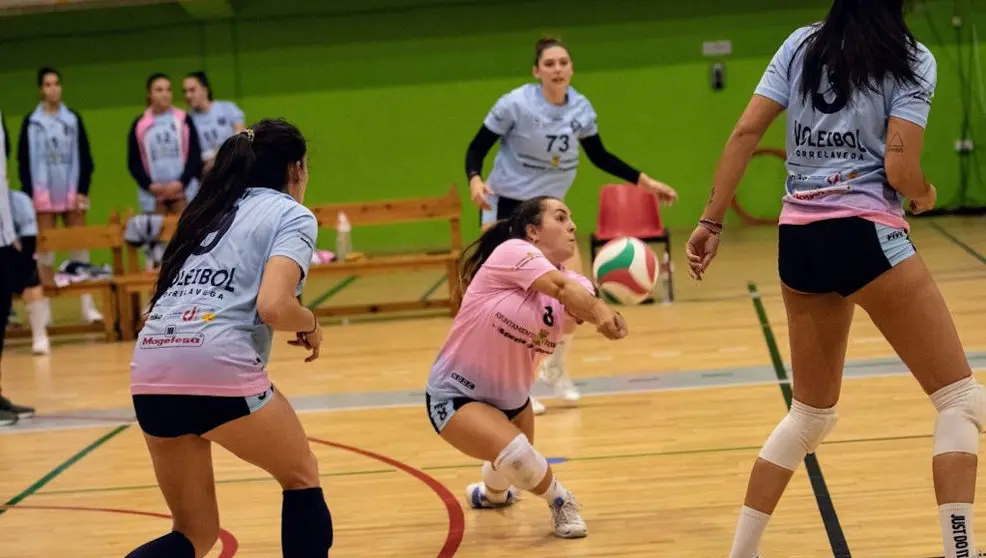 Carla Salazar en acción defensiva | Foto- Marcos Fierro