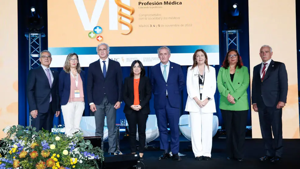 Más de 500 personas entre profesionales de la Medicina, autoridades, representantes de los colegios de médicos y profesionales internacionales presentes en el acto