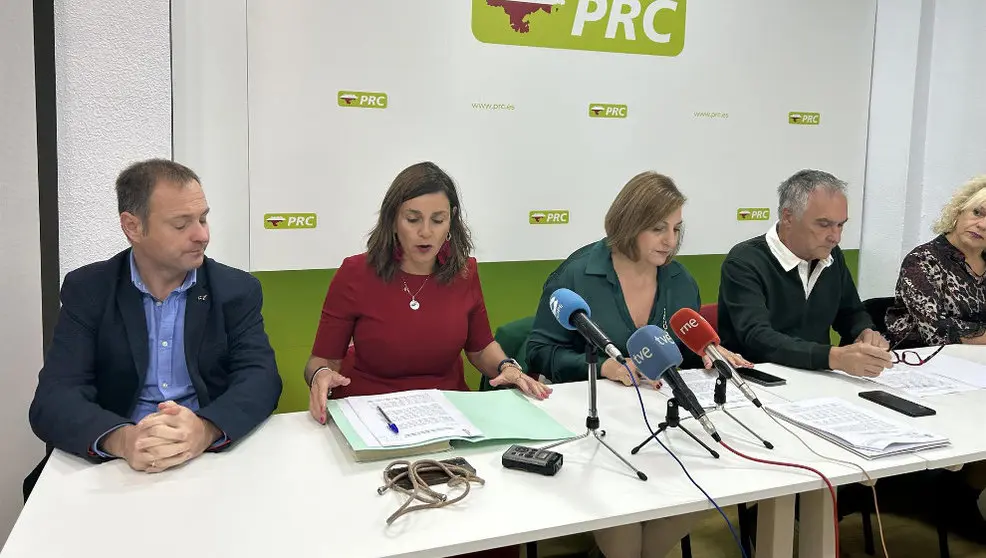 Rueda de prensa del PRC