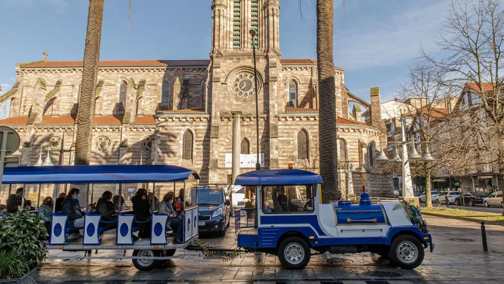 Tren turístico de Torrelavega