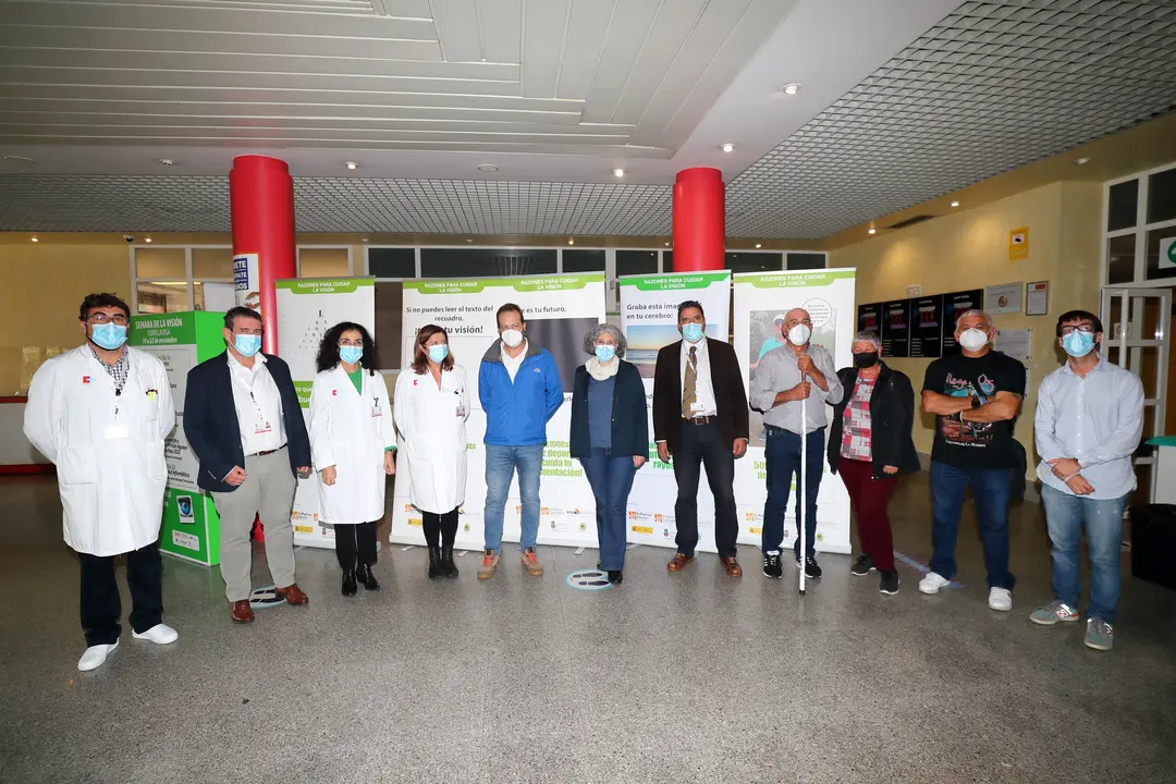 Inauguraci&oacute;n de la exposici&oacute;n de la Semana de la Baja Visi&oacute;n en Sierrallana