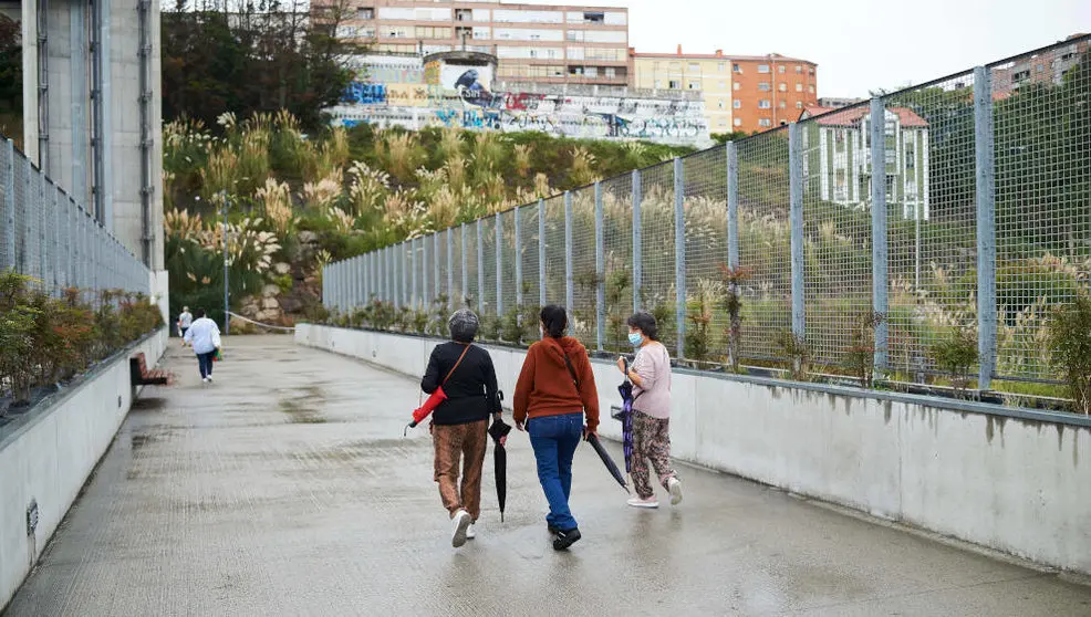 Zona donde aparecieron los restos de la mujer asesinada y descuartizada en Santander FOTO- Juan Manuel Serrano Arce