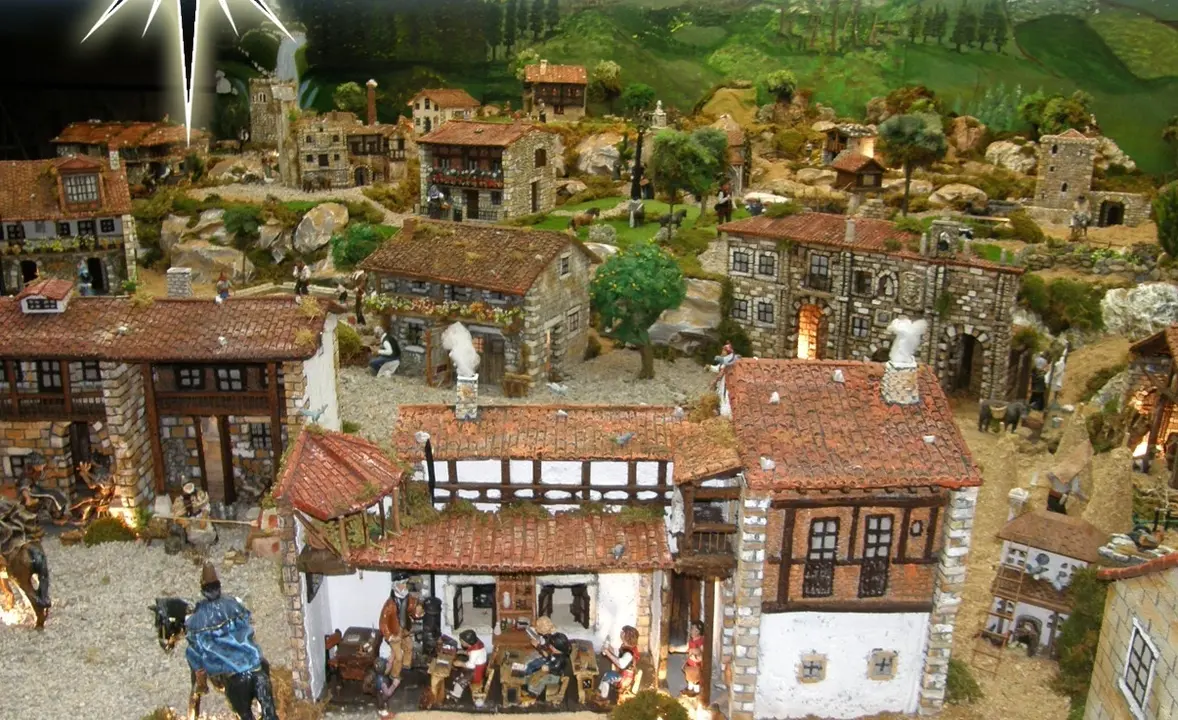 Cartel del bel&eacute;n del Centro Fernando Arce