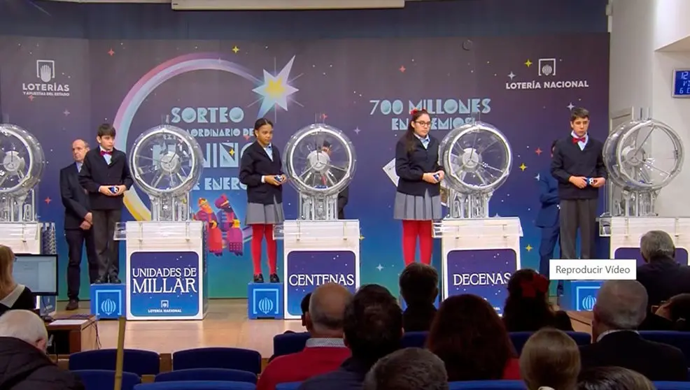 Sorteo de 'El Niño'