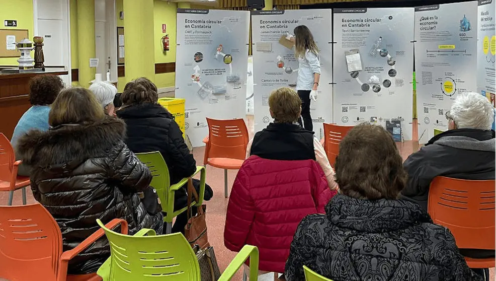 Desarrollo de una actividad en Reinosa | Foto- Cantabria Circular