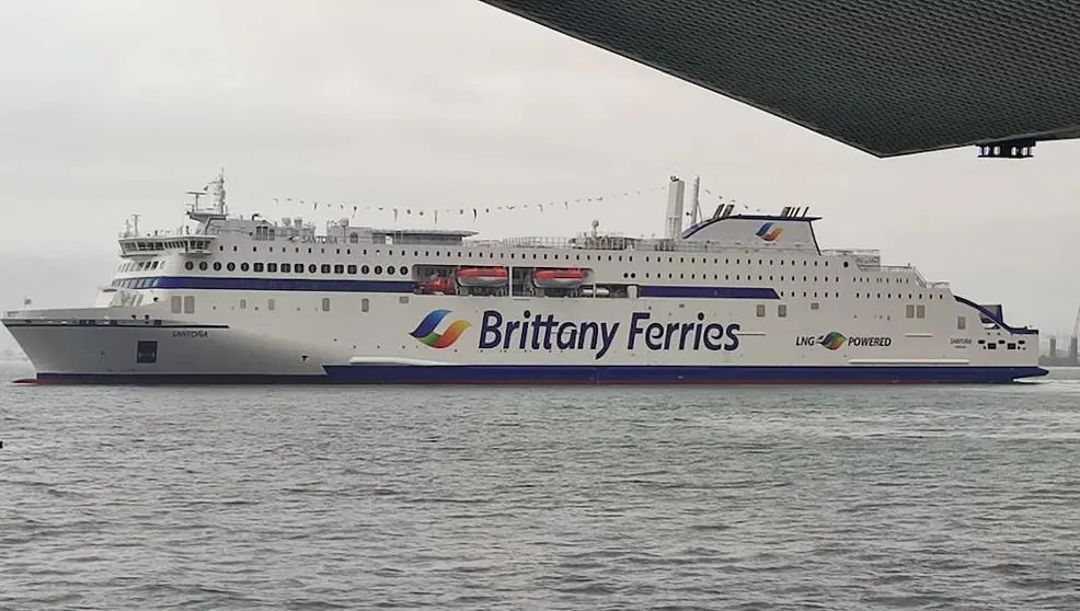 El buque de Brittany Ferries