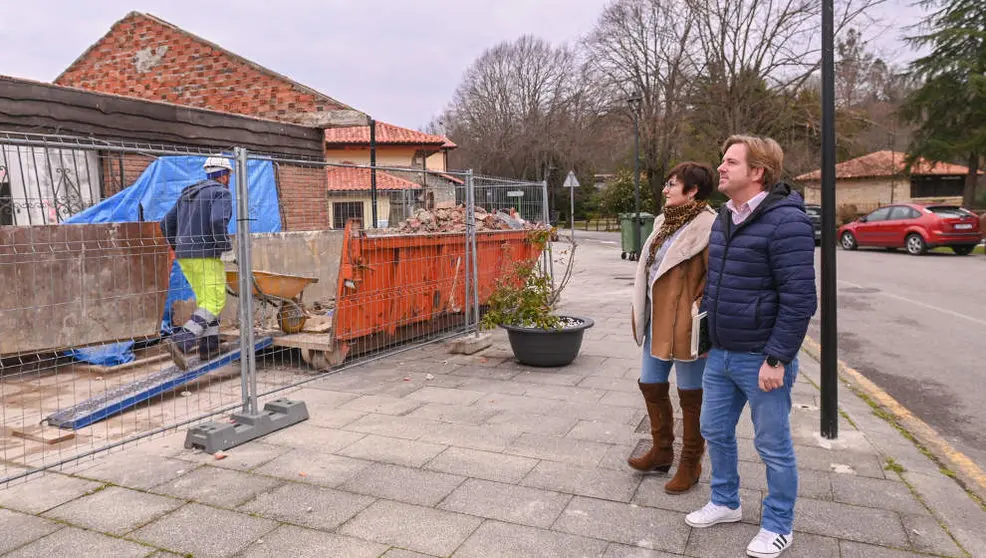 Avanzan las obras para la nueva comisaría de Policía Local de Reocín