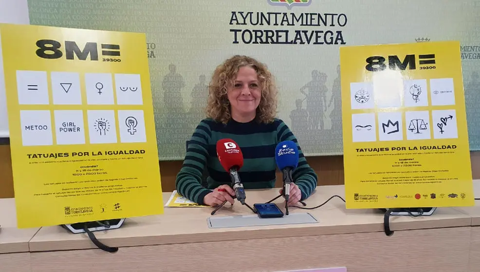 La concejala de Igualdad, Patricia Portilla, presenta el programa para celebrar el 8M
