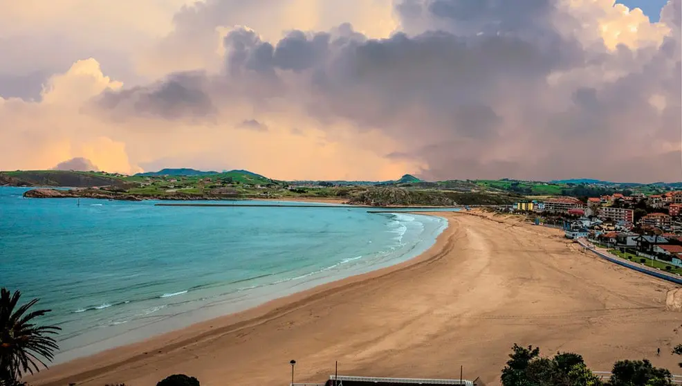 Playa de La Concha, Suances