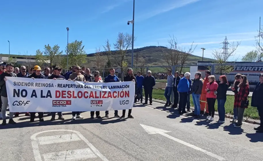 Concentración a las puertas de Sidenor