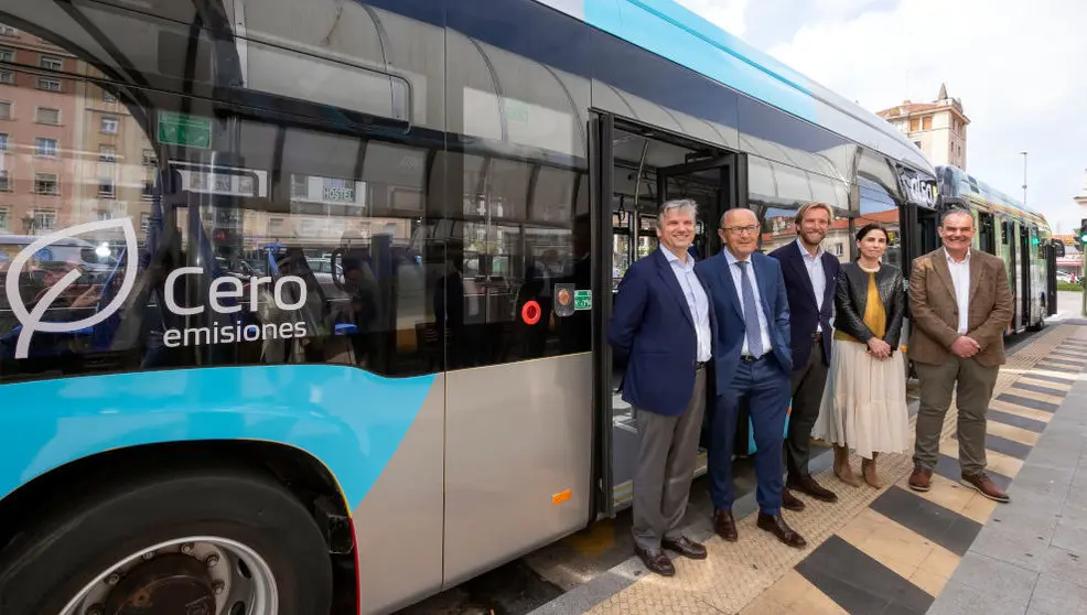Presentación de los dos autobuses eléctricos de ALSA