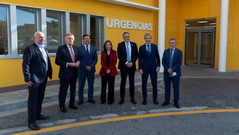 Inauguración de las nuevas urgencias del Hospital Mompía