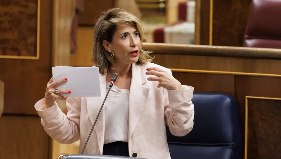 La ministra de Transporte, Movilidad y Agenda Urbana, Raquel Sánchez