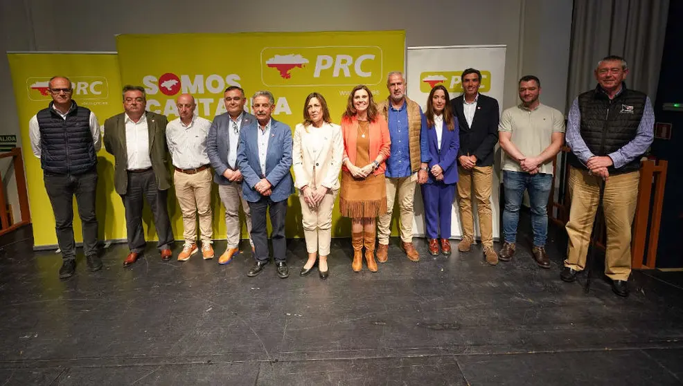 Presentación de los candidatos del PRC en la comarca de Trasmiera