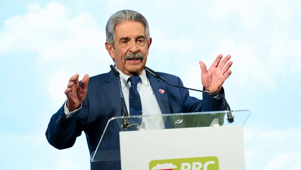 El secretario general del PRC y presidente de Cantabria, Miguel Ángel Revilla