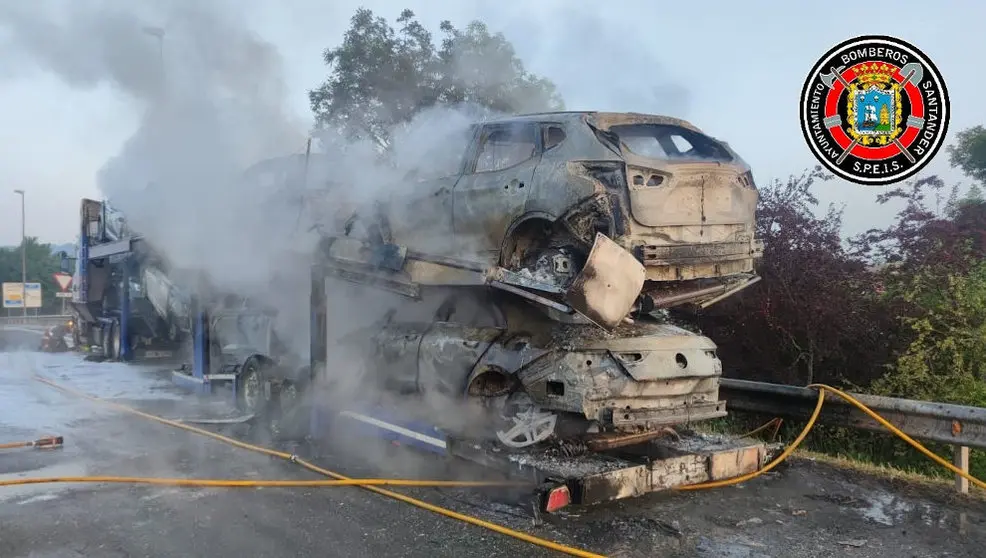 Foto- Bomberos de Santander
