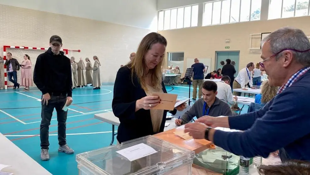 Leticia Díaz, candidata de Vox a la presidencia de Cantabria