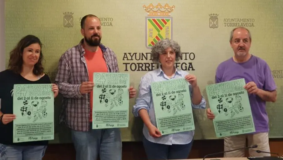 Imagen de la presentaci&oacute;n del campamento