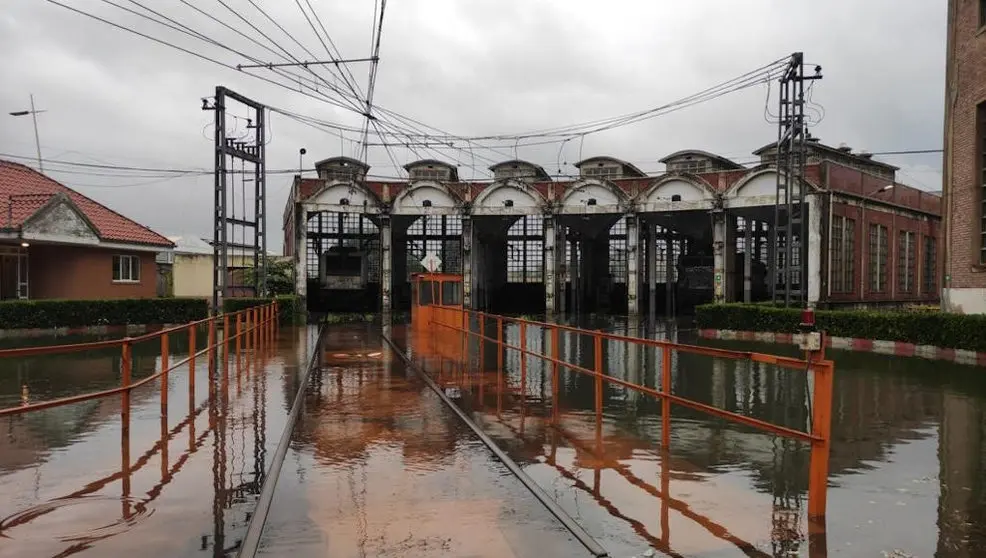 Estado de las instalaciones de Renfe