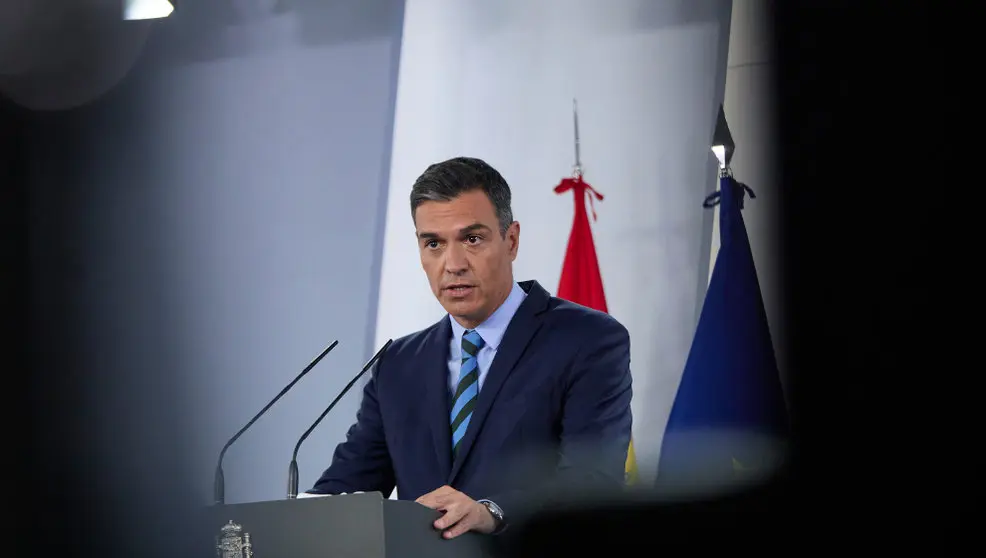 El presidente del Gobierno, Pedro S&aacute;nchez