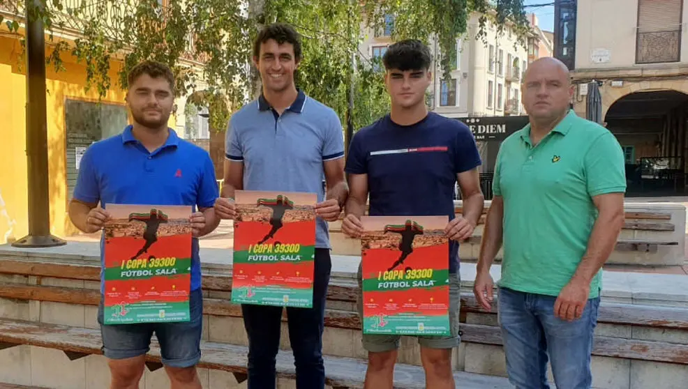 Presentaci&oacute;n de la I Copa 39300 de f&uacute;tbol sala