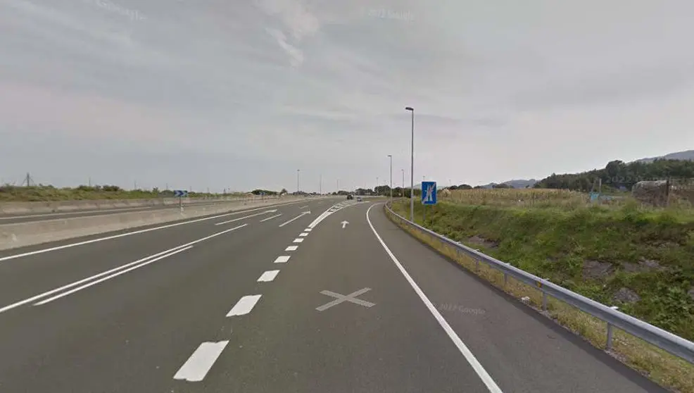 Un punto de la A-8 | Foto- Google Maps