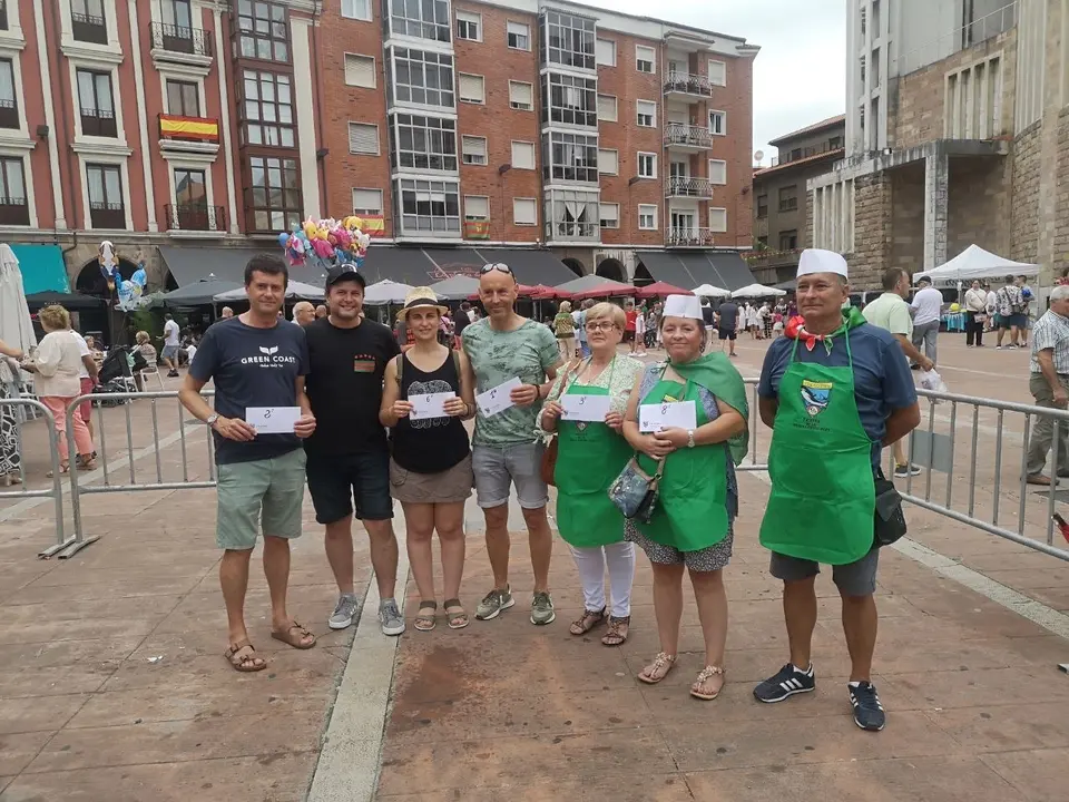 Ganadores del Concurso de Tortillas de La Patrona, en Torrelavega