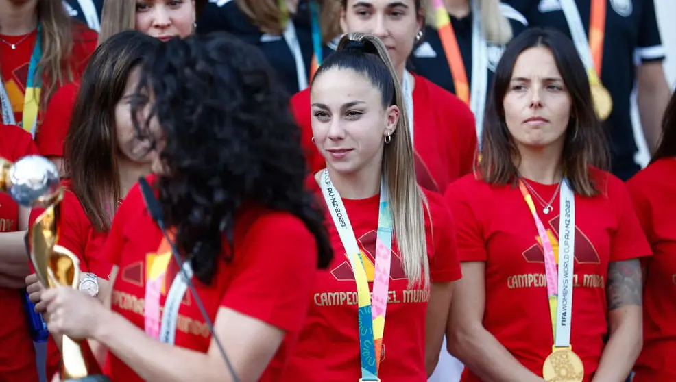 Athenea del Castillo, campeona del mundo