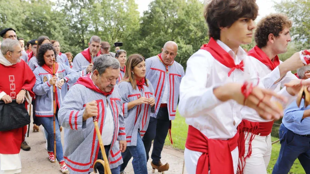 Subida a San Cipriano, con la participaci&oacute;n de Buruaga