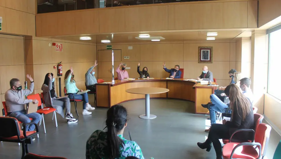 Pleno del Ayuntamiento de Noja, a&ntilde;o 2021