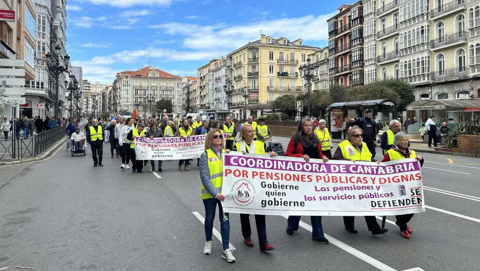 Manifestaci&oacute;n de pensionistas