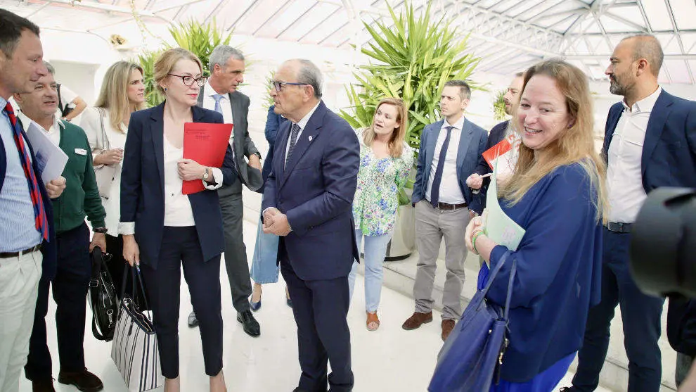 La consejera de Cultura en el Parlamento de Cantabria