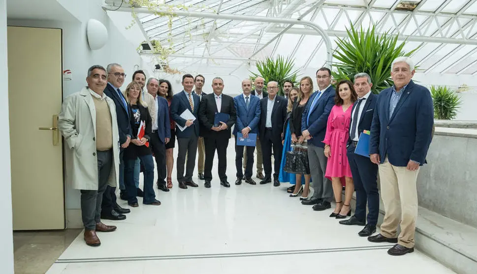 El consejero de Fomento, Ordenaci&oacute;n al Territorio y Medio Ambiente, Roberto Media, comparece en comisi&oacute;n para explicar los proyectos de legislatura