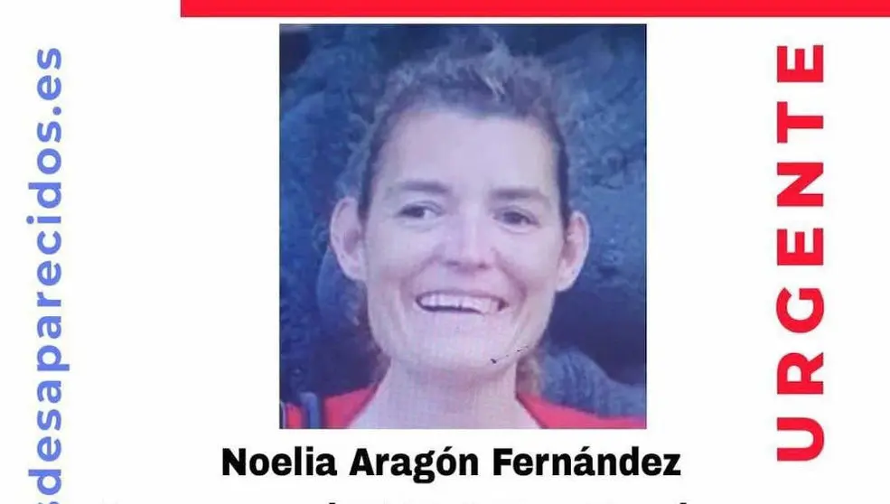 Fotograf&iacute;a de Noelia Arag&oacute;n Fern&aacute;ndez en el cartel de SOS Desaparecidos