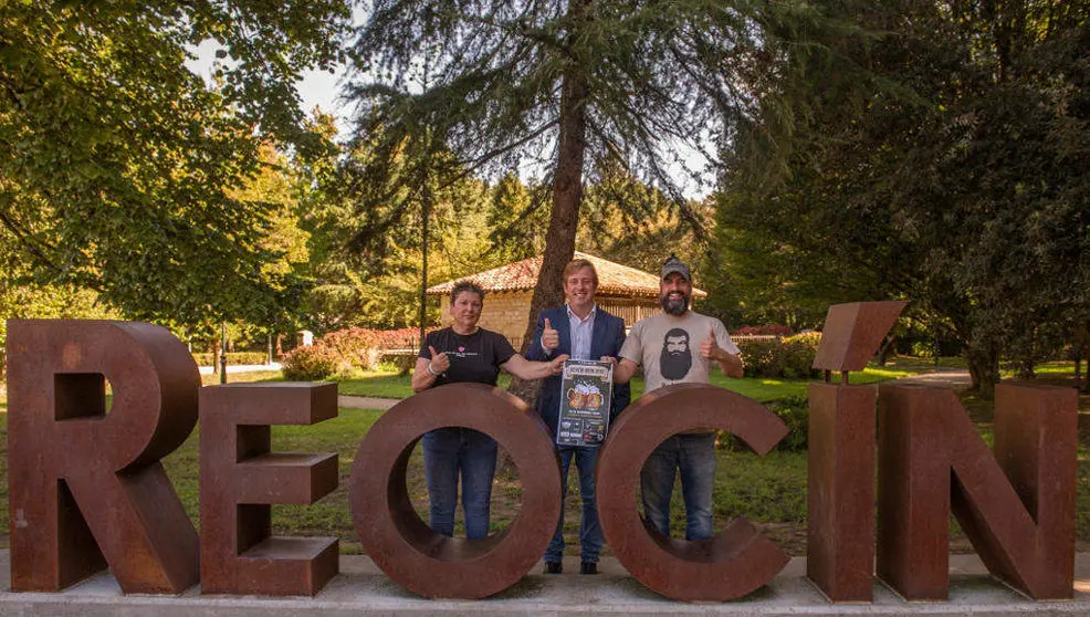 Reoc&iacute;n, letras con el nombre del municipio