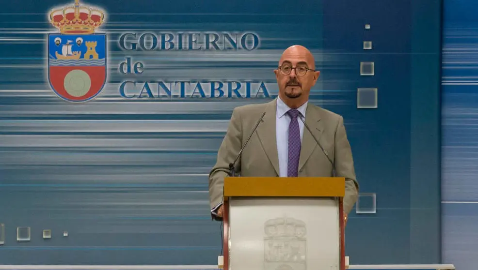 Rueda de prensa del consejero de Salud, C&eacute;sar Pascual