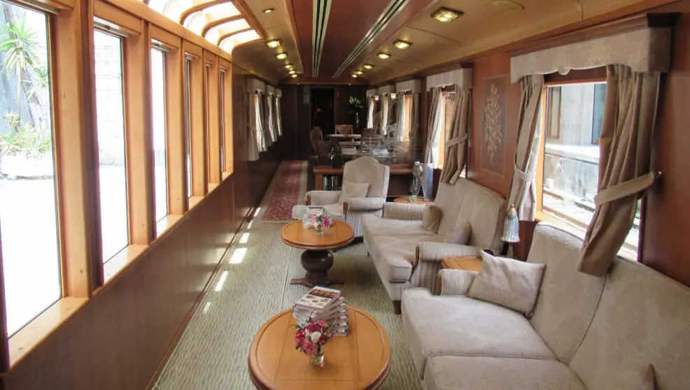  Sal&oacute;n de t&eacute; del Transcant&aacute;brico Gran Lujo